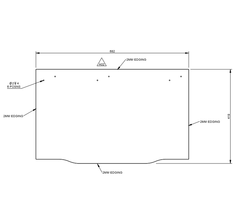 Read more about DY1 1.5M Front Locker Door product image
