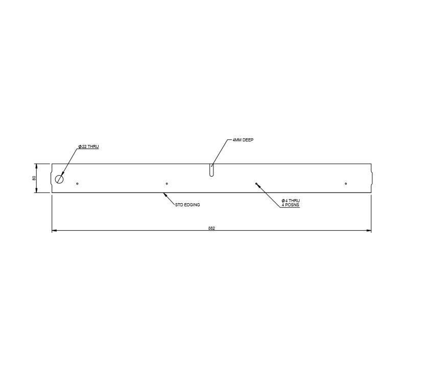 Read more about UN4 Fixed Bed Locker Hinge Panel product image