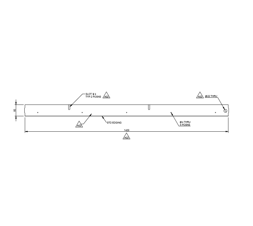 Read more about UN4 Fixed Bed N/S Locker Hinge Panel product image