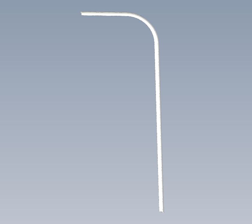 EV1 N/S/R Formed Awning Rail