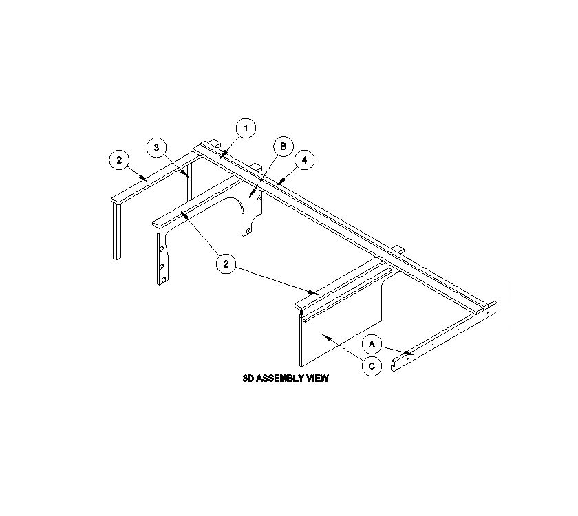 Read more about PS4 O/S Front Bunk Frame product image