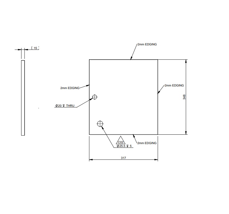 Read more about EV1 75-4 NS Bunk Travel Door product image