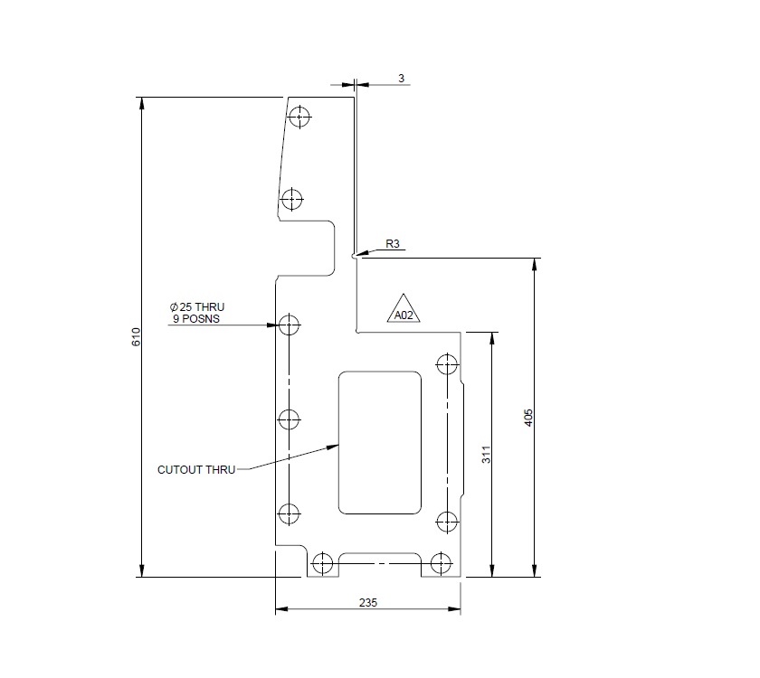 Read more about AG2 STD BULKHEAD SUPPORT product image