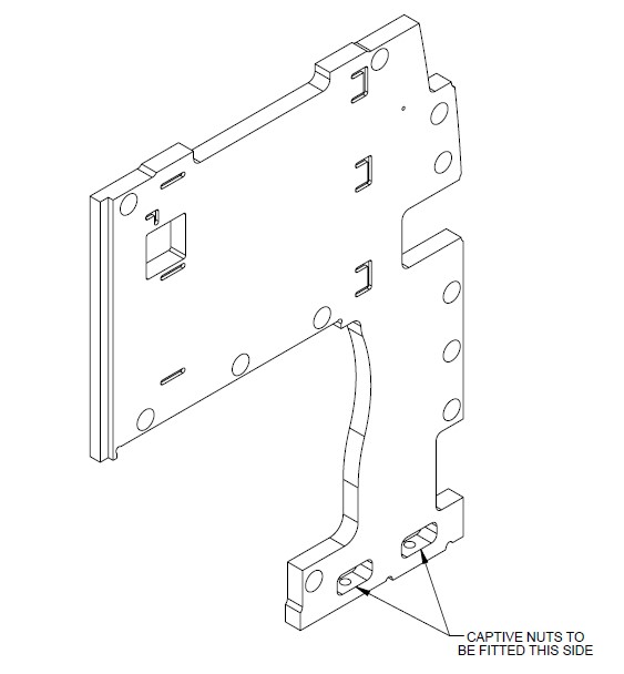 Read more about AG2 Alicanto Grande II COD Chest of Drawers Side Panel N/S (Revision A05, to suit Big Bear front blinds) product image