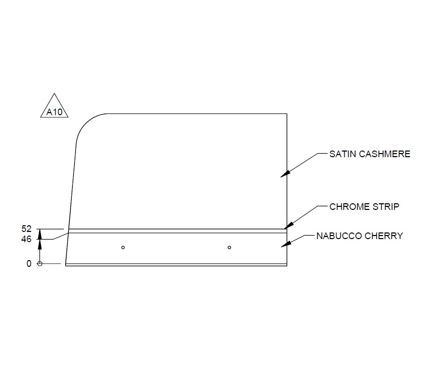UN5 STD Front O/S Locker Small Door