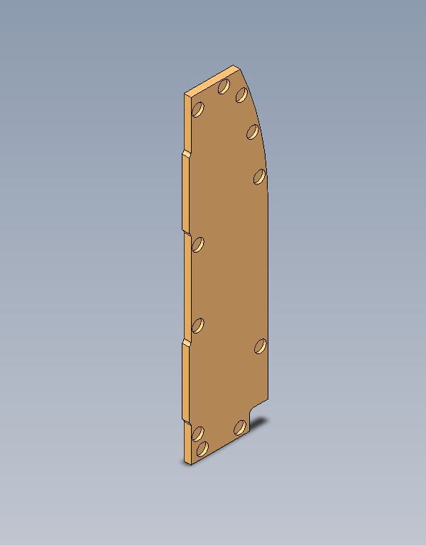 Read more about PS6 STD G-SHAPE LOUNGE BULKHEAD SUPPORT O/S product image