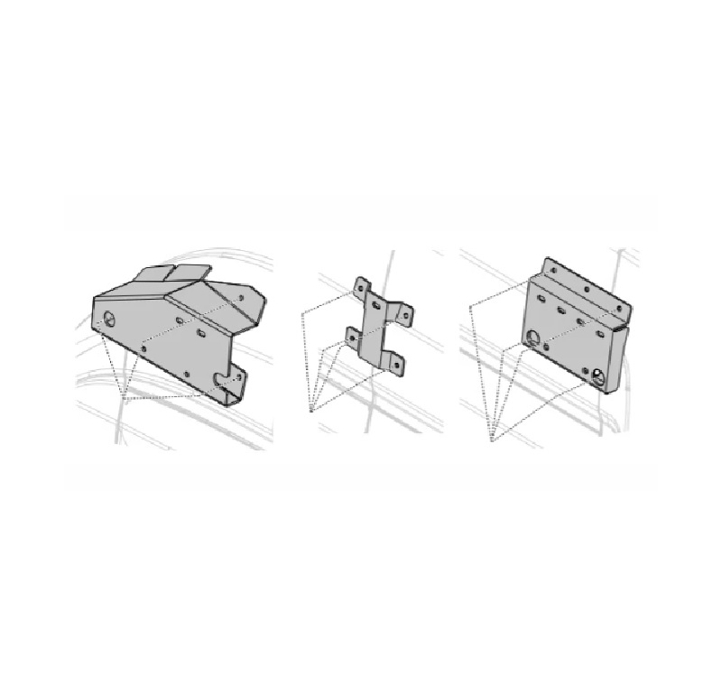 Read more about THULE RHD FORD TRANSIT HIGHTOP AWNING BRACKET KIT  product image