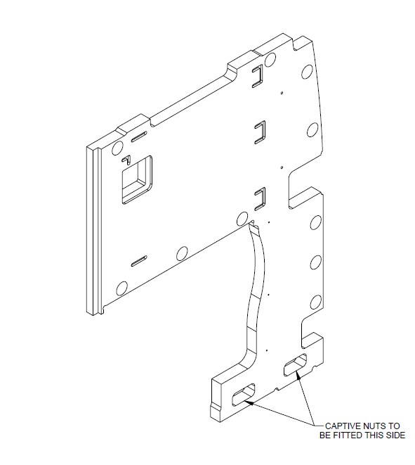 Read more about UN5 Unicorn V COD Chest of Drawers Side Panel N/S (Revision C04, to suit Hartal front blinds) product image