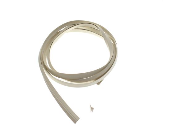 Cream Flexible PVC Bumper Gasket 2m Length product image