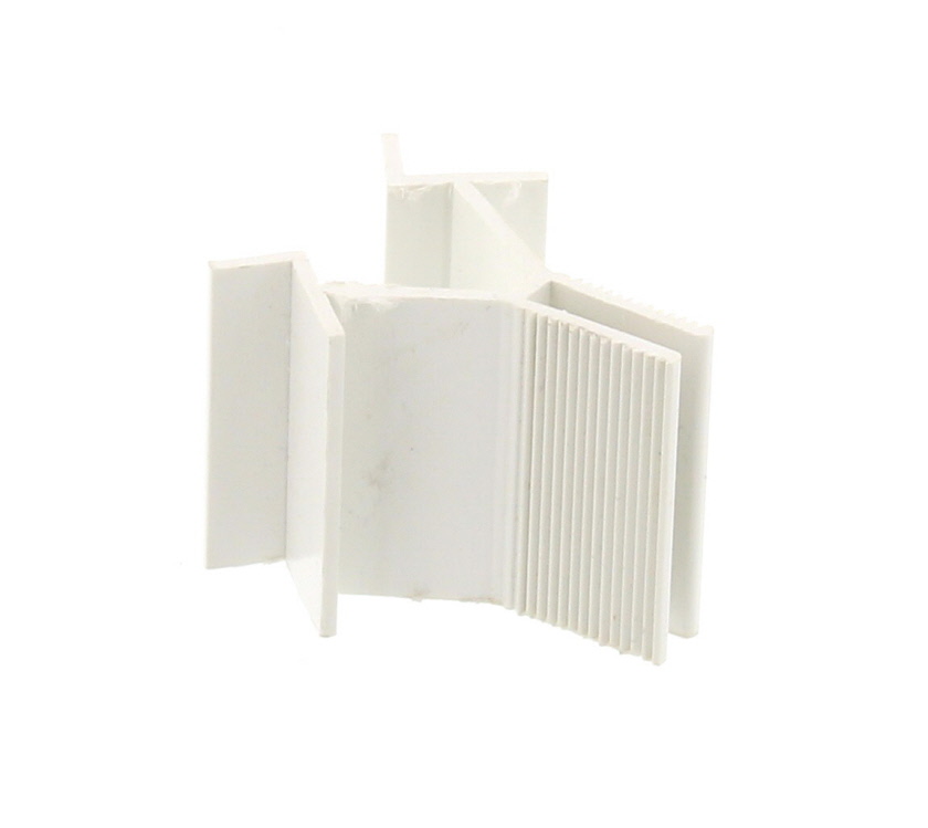 Rigid PVC Coving Clip 35 mm Alu-Tech