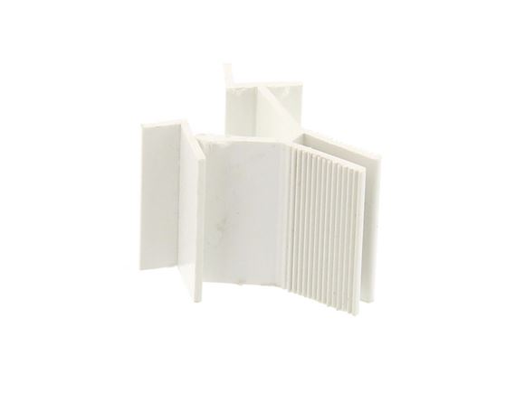 Rigid PVC Coving Clip 35 mm Alu-Tech product image