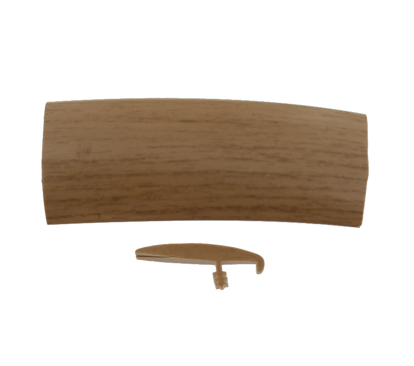 28mm off set T-Barb Walnut Foil per metre