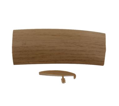 28mm off set T-Barb Walnut Foil per metre