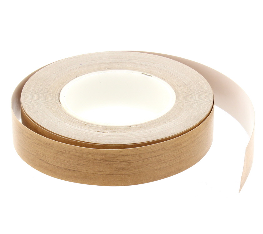 Self Adh Walnut Furniture Board Tape 30mm per mtr