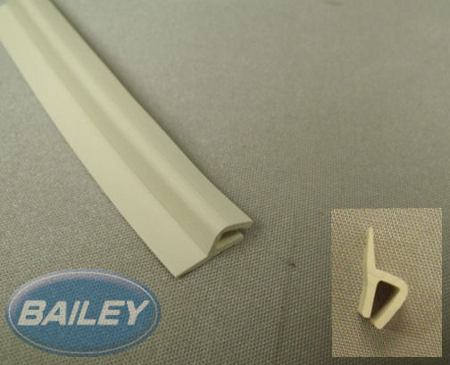 UN2 Flexible Front Bumper Gasket 2.6m RAL9001