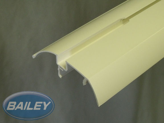 Skirt rail Ral9001 2380mm