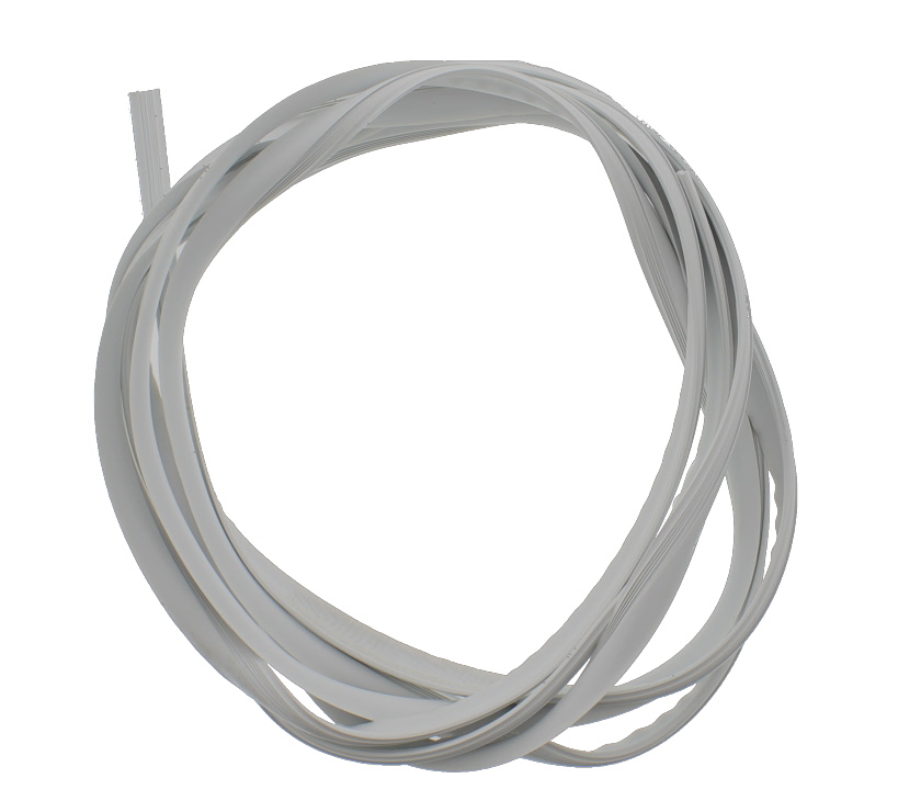 Awning Rail Winged Rubber Extrusion 4.3 m White