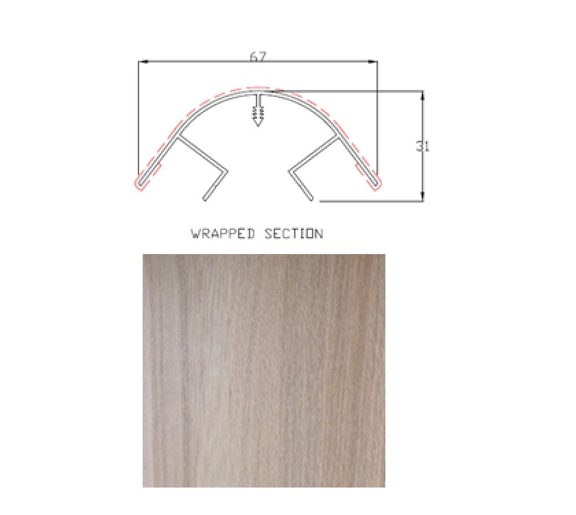 Plastic 2B Mendip Ash 2200mm