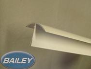 WHITE Ceiling Joint Cover 2490mm