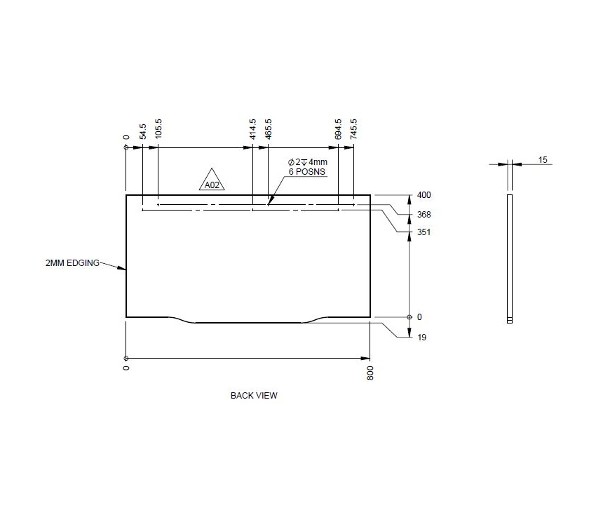 Read more about DY1 800mm Locker Door product image
