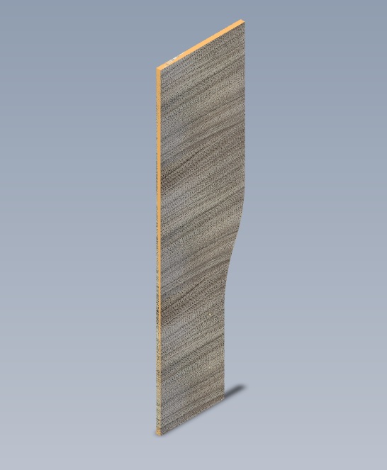 UN5 VIGO BEDROOM L/H ROBE DOOR