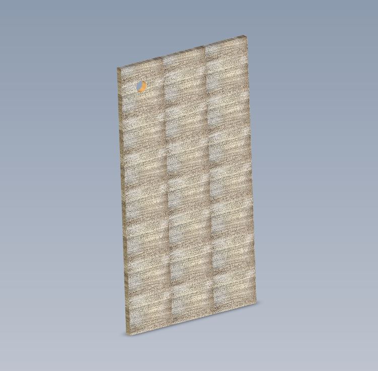 UN5 CAR R/H BEDROOM ROBE LOWER DOOR