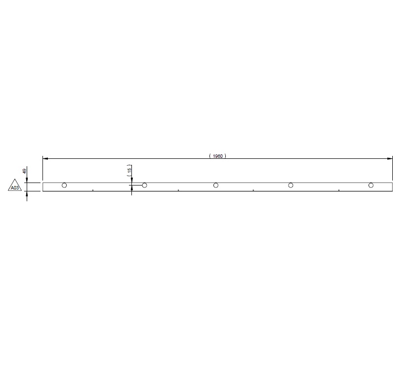 Unicorn III Cabrera Pamplona Sliding Door Reciever