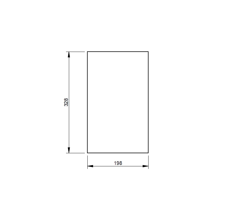 UN4 Vigo Over Wheelbox Cabinet Footer Panel