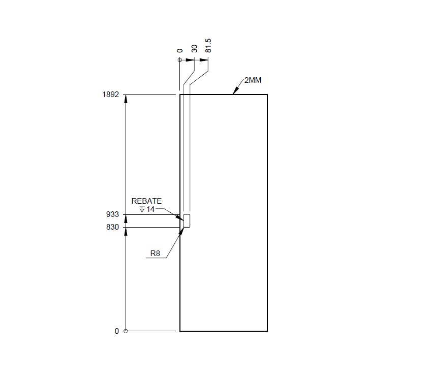 UN4 Cabrera Pamplona Segovia Bedroom Sliding Door