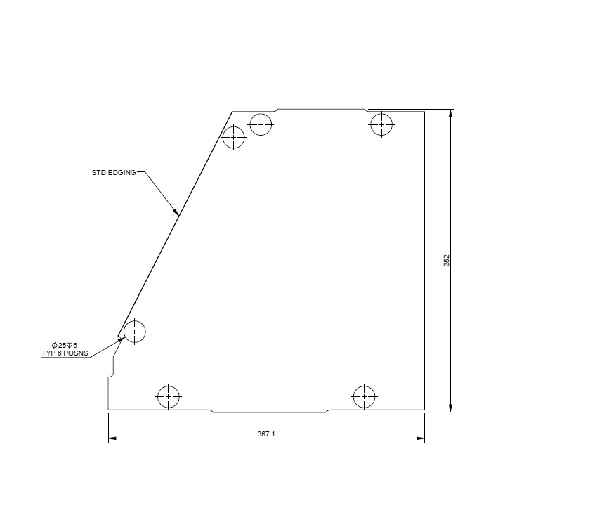 Read more about UN4 Bar Lower Dressing Cupboard Open Shelf product image