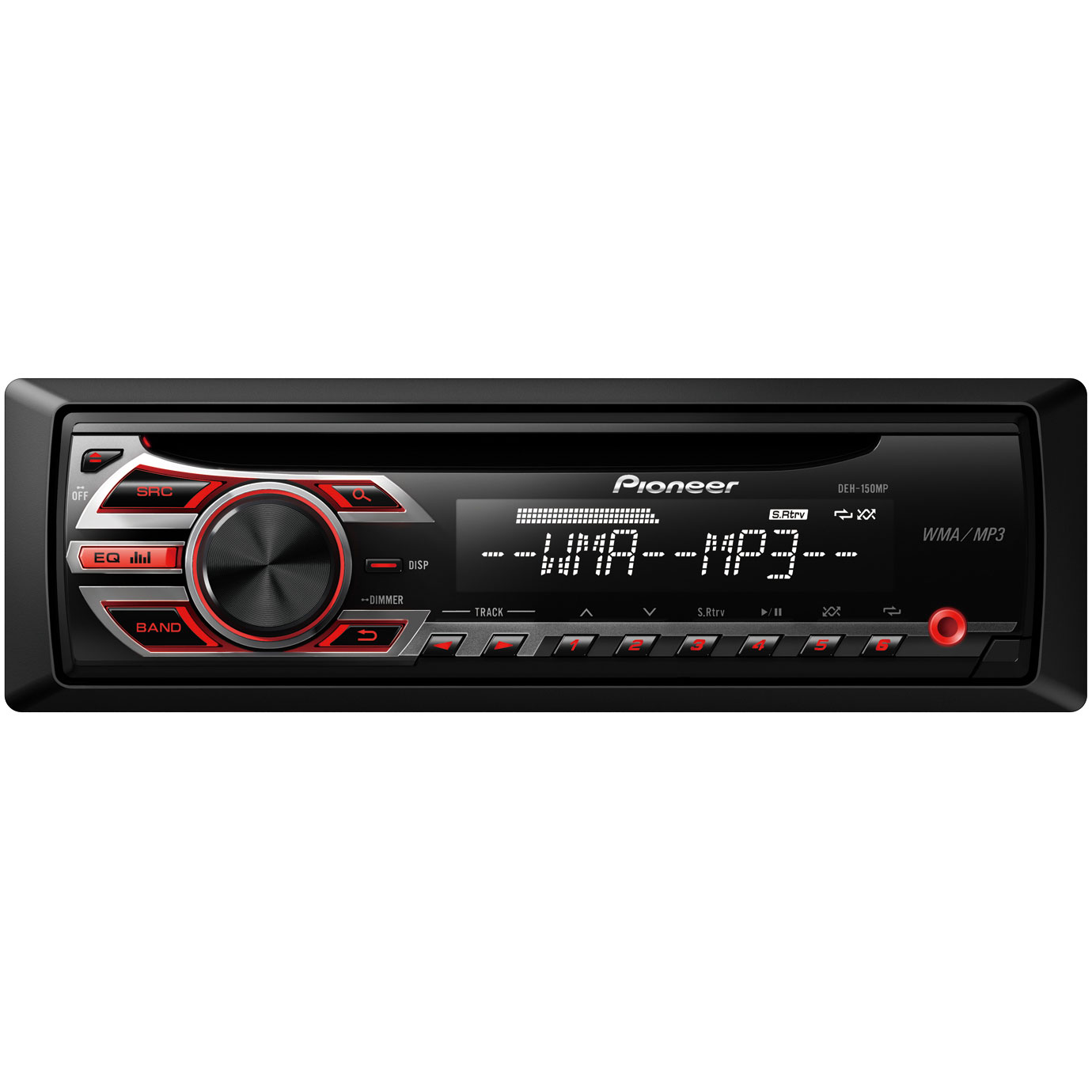 Read more about Pioneer DEH-150MP Single DIN CD Radio w/ FM Tuner product image