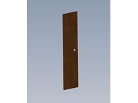 UN4 Vigo Top Cabinet Door (OverWheelbox) 988x220mm
