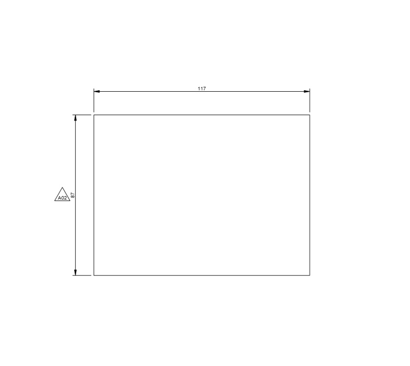 PX1 Bedroom Sliding Door Spacer
