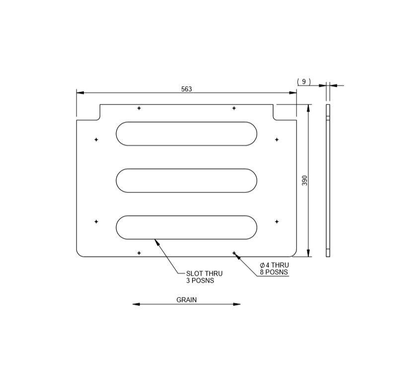 Read more about PX1 Front Bunk Corner Slat product image