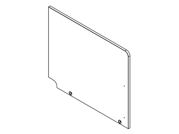 PX1 N/S Front Bunk End Panel product image
