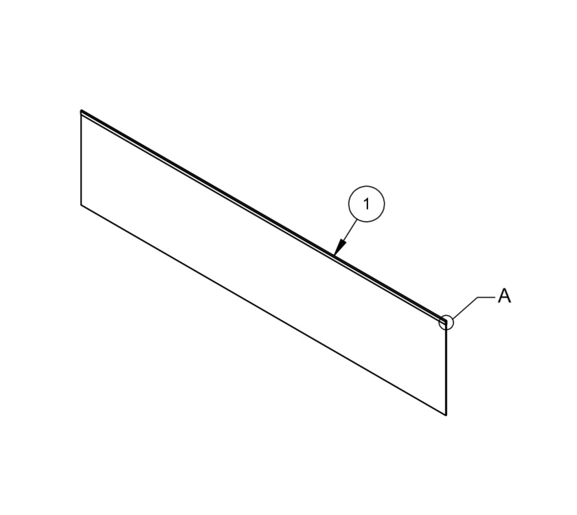 Read more about PX1 6' Front Bunk Baffle Board product image