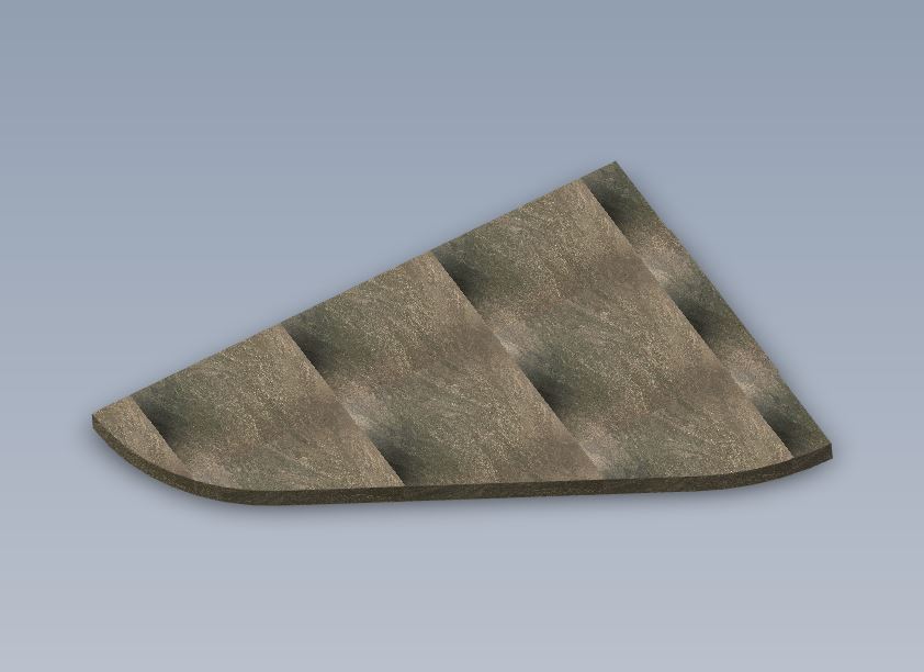 AG1 Porto N/S Bedroom Corner Worktop (Rev A01)