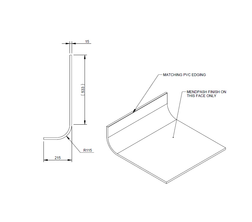 Read more about AH3 794T Centre Unit Worktop (Revison A01) product image