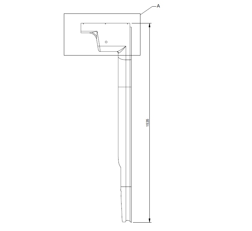 AH3 O/S Internal Pillar Moulding