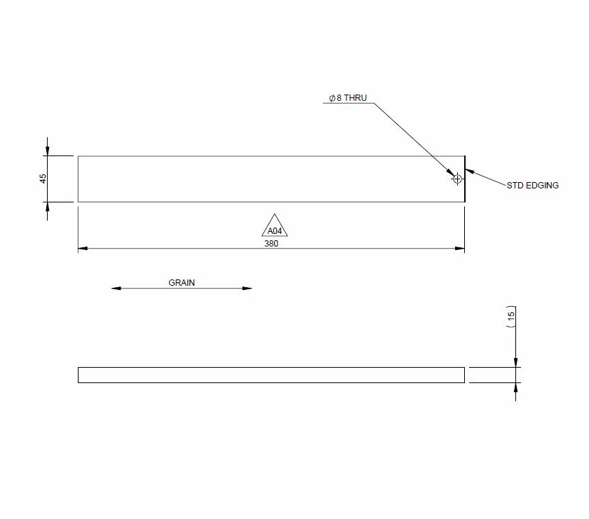 Read more about AH3 794T Bedroom Sliding Door Footer product image