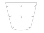 AH3 81-6 Ceiling Decorative Tacked Panel