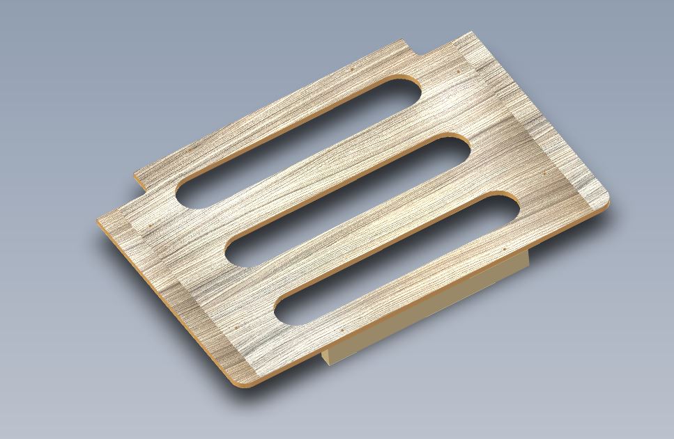 PXR STD FRONT BUNK CORNER SLAT