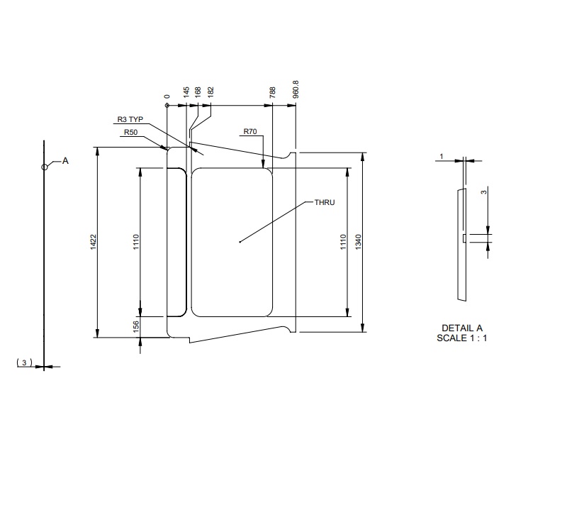 EV1 Adamo Roof Light Surround (Revision A02)