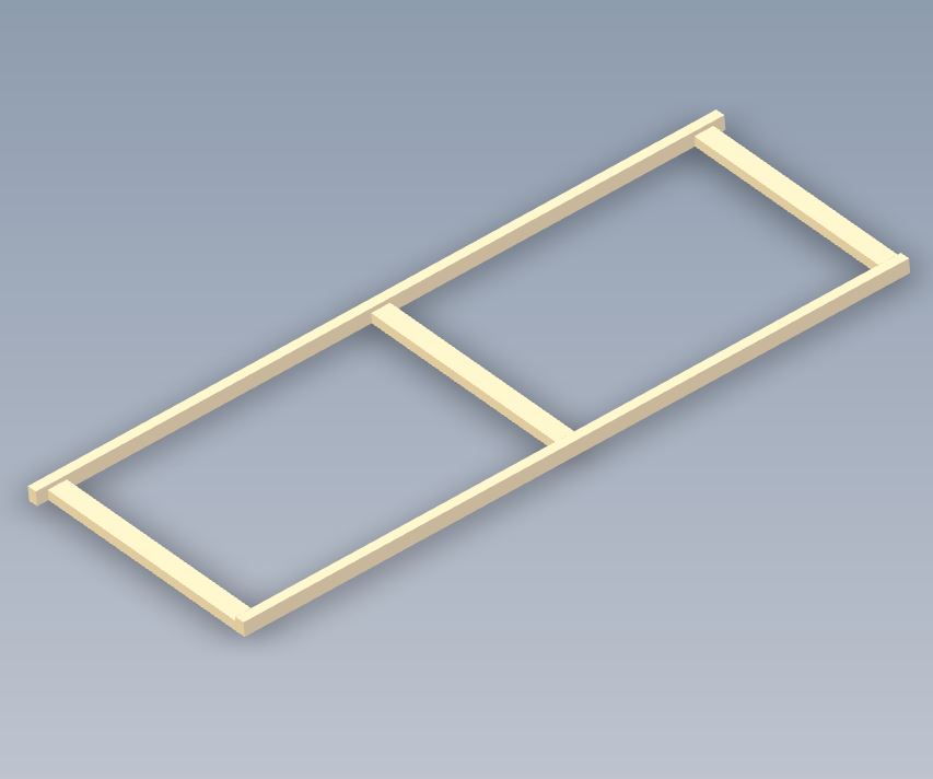 Read more about UN5 LONG FRONT BUNK FRAME product image