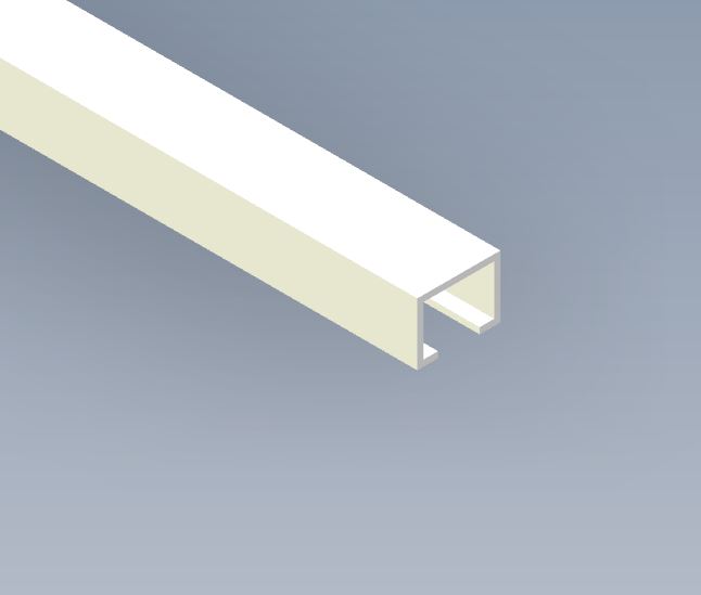 UN5 VIGO CONCERTINA DOOR TRACK 1130MM