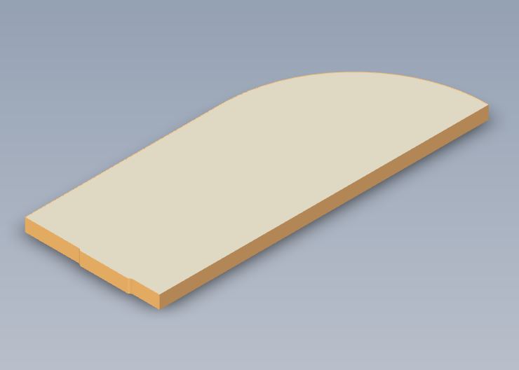 UN5 CAR BEDROOM SMALL CUPBOARD WORKTOP