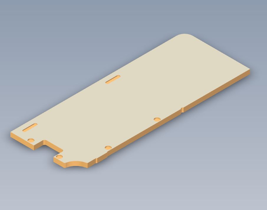 Read more about UN5 STD REAR BEDROOM O/S ROBE WORKTOP product image