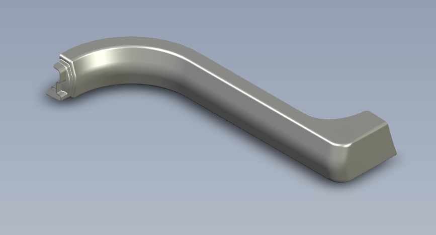 AH3 Over Cab U Moulding O/S