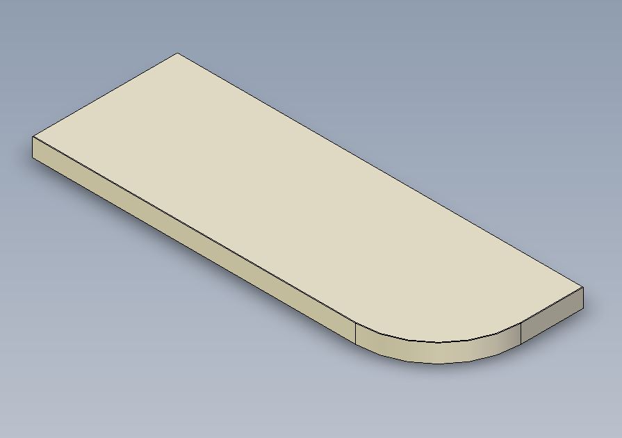 UN5 STD REAR BEDROOM N/S CUPBOARD W/TOP