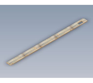 UN5 VIGO BEDROOM PELMET SHELF